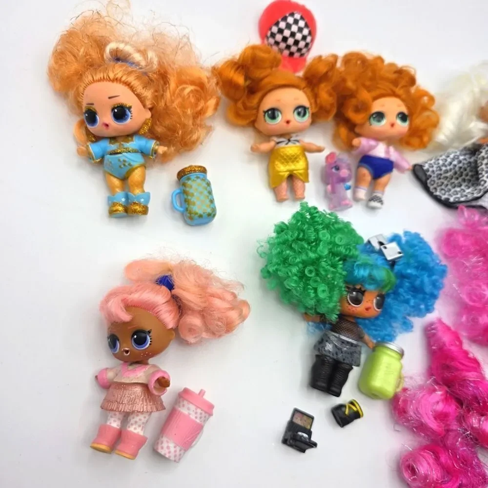 LOL Surprise Hair Goals Tots Dolls Bundle